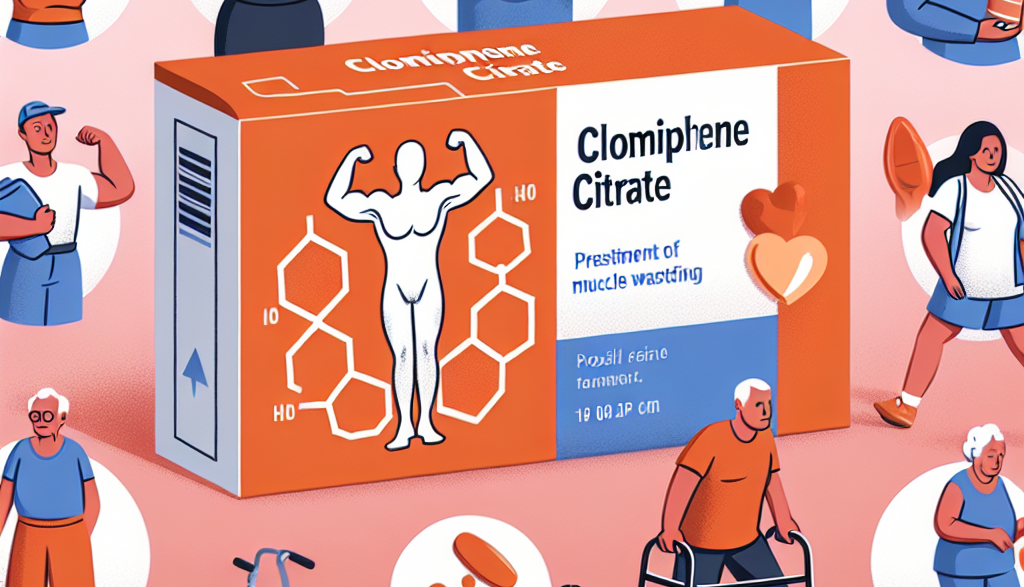 Anwendung von Clomiphene citrate zur Behandlung von Muskelschwund