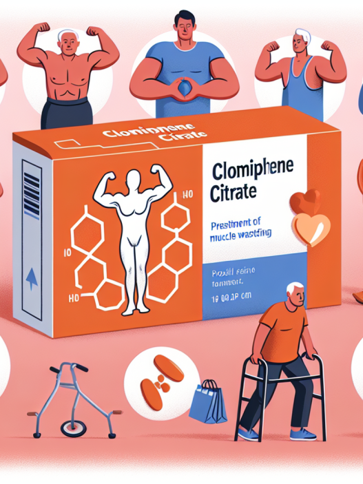 Anwendung von Clomiphene citrate zur Behandlung von Muskelschwund