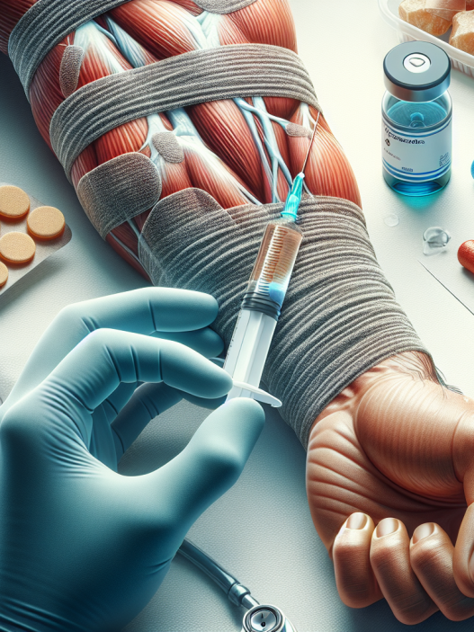 Anwendung von Testosteron zur Behandlung von muskelschwund nach Verletzungen