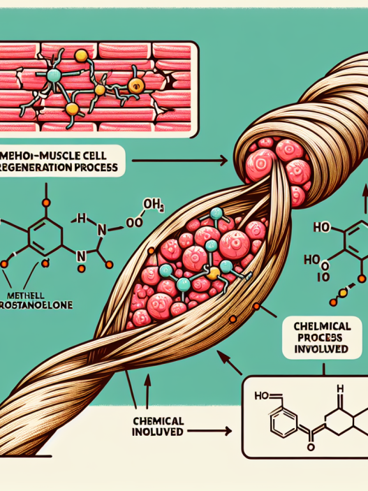 Zellregeneration im Muskel: Die Rolle von Methyl drostanolon.