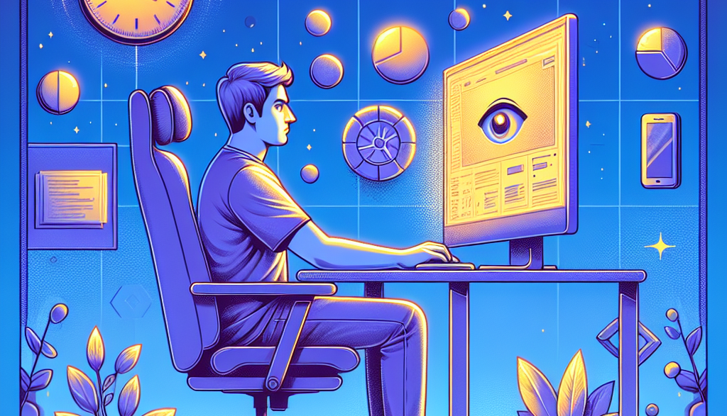 Effektives Sitzen vor Bildschirmen: Wie Modafinil die Ausdauer steigert