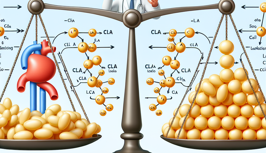 Unterstützung bei der Regulierung des Cholesterinspiegels durch CLA.