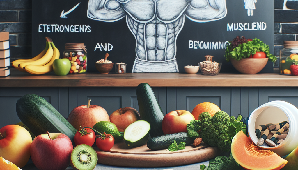 Schlank und muskulös werden: Ernährung und Östrogenblocker im Einklang
