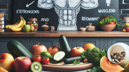 Schlank und muskulös werden: Ernährung und Östrogenblocker im Einklang